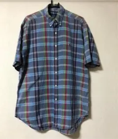 90s RALPH LAUREN BLAKE 刺繍ポニー チェック シャツ