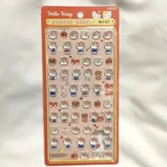 【正規品】赤　キティ　ハローキティ ボンボンドロップシール　ミニ　mini