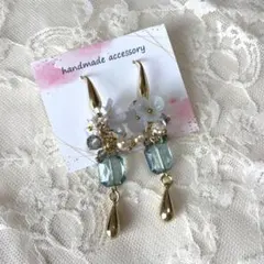 ≪340 ターコイズ≫レジンピアス 400円 ≪340 ターコイズ≫レジンピアス 400円 - メルカリ