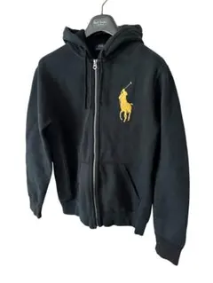 Polo Ralph Lauren ブラック パーカー　刺繍　✨美品✨　匿名配送