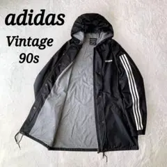 希少 90s アディダス コーチ ジャケット ナイロン ジップアップ パーカー