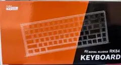 白Royal kludge-RK84ワイヤレスバックライト ゲーミングキーボード