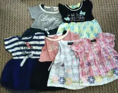 80サイズ ワンピース、チュニック まとめ売り