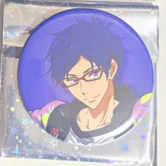 Free! 京アニ　岩美町 缶バッジ SPLASH FREE 怜