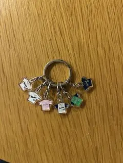 東京ヤクルトスワローズ　スワポン　ユニフォーム柄6連キーホルダー　増居