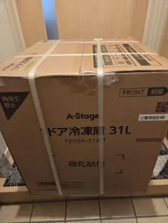 【新品未開封】A-Stage 1ドア冷凍庫 31L FZ03A-31WTのサムネイル