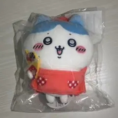 ちいかわ クレープくじ B賞 クレープ屋さんなぬいぐるみS(ハチワレ)