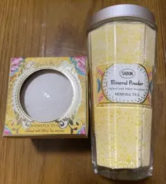 SABON ミネラルパウダー ミモザティー バスボール ミモザティー 浴用化粧料のサムネイル