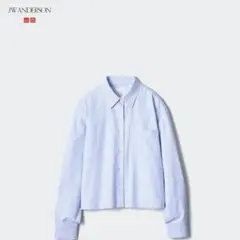 ユニクロ　JW ANDERSON オックスフォードシャツ/ストライプ