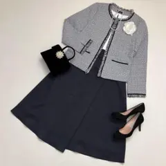 【Lサイズ】綺麗系ママスーツ 手洗可 GLACIER ESPRITMUR 卒業式