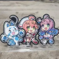 魔法少女ホロウィッチ C104 さくらみこ アエル 姫森ルーナ ステッカー