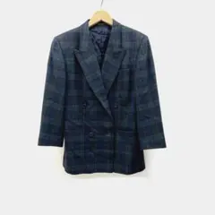 DAKS チェック柄テーラードジャケット2779