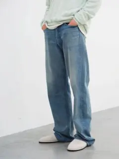 25ss SELVEDGE FADED LIGHTDENIM WIDEPANTSのサムネイル