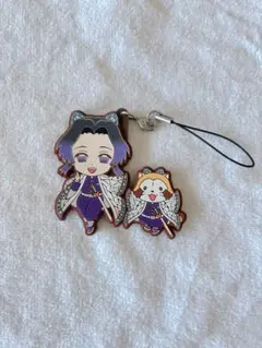 鬼滅の刃 胡蝶しのぶとラスカルコラボストラップ