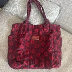 MARC BY MARC JACOBS トートバッグ リップ柄　唇柄　キスマーク