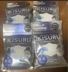 サムライワークス　IKISULU ３Dクールメッシュマスク　白　10枚入り4袋