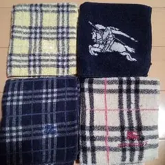 バーバリータオルハンカチセット、ベージュ他