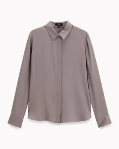 ◆theory【新品】Silk100％ブラウス 2,9万 2023年 素敵なお色
