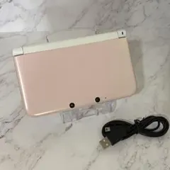 【動作品・付属品付き】ニンテンドー 3DS LL ピンク ホワイト 本体 良品