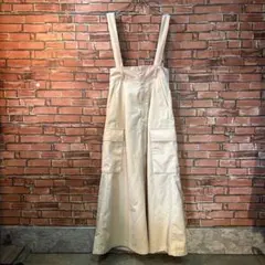 サロペット　Heather ヘザー　サイズFREE ベージュ　スカートのサムネイル