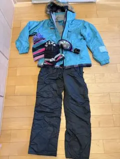 【美品】スキー、スノボウェア　ゴーグル、帽子手袋セット