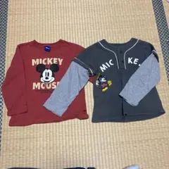 長袖カットソー120 2枚セット