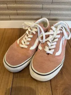 VANSヴァンズ ピンク スエード OLD SKOOL スニーカー 23.5cm