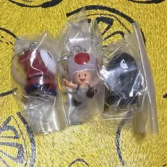 スーパーマリオ　めじるしアクセサリー　キラー　キノピオ　ヘイホー