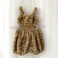 即購入OK！3coins 節分 鬼のセットアップ 80~100size