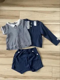 プチバトー　Petit Bateau セットアップ18m 81m