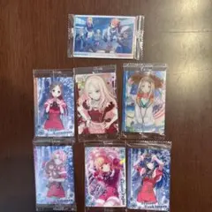 学園アイドルマスター　ウエハース　7枚セット