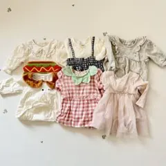 70cm長袖ロンパースセット★バースデイ等★