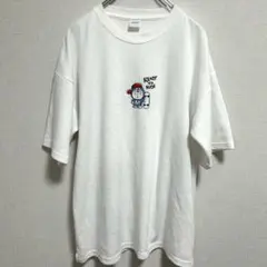 도라에몽 Tシャツ 半袖 キャラクター 白 L ユニセックス オーバーサイズ