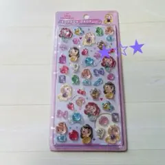 ★ディズニープリンセス　ボンボンドロップシール　ディズニー　正規品