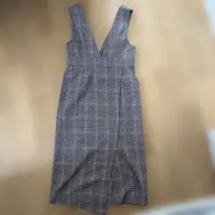 WC closet チェック柄サロペットのサムネイル