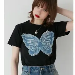 jouetie バタフライドッキングTシャツ Y2Kのサムネイル