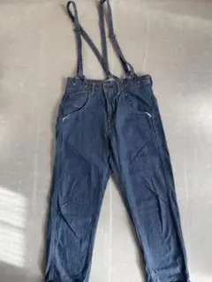 セポ cepo&denim サロペット サスペンダー付デニム S