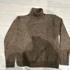 BEAMS HEART タートルネックニットセーター