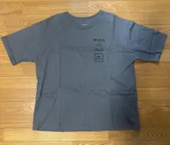 RVCA Tシャツ グレー バックプリント