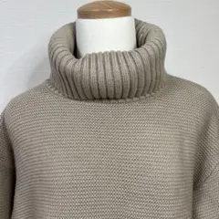 GLOBAL WORK タートルネック ニット