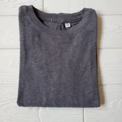 【UNIQLO】ユニクログレー長T　140㎝