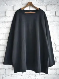 新品未使用　comoli 2024フットボール　ロンT COMOLI (コモリ) フットボールTシャツ