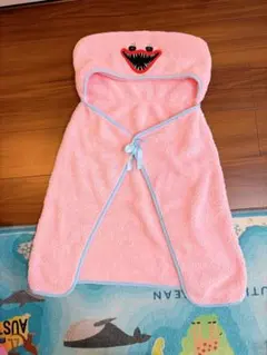 ハギーワギー　キシーミシー　フード　ポンチョ　ブランケット