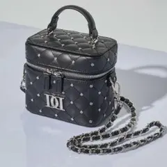 Darich ダーリッチ ビジュー バッグ ブラック ショルダーバッグ