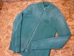 DIESEL イタリア製 K-KENTUCKY ZIP ドライバーズニット M