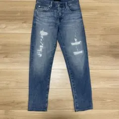ユニクロ　UNIQLO ダメージデニムパンツ　28インチ