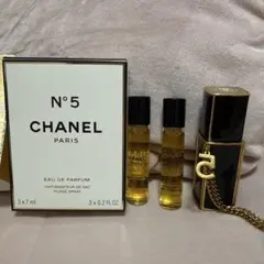 【限定品】CHANEL N°5 パーススプレー 7ml×3本 限定品】CHANEL N°5 パーススプレー 7ml×3本 - メルカリ
