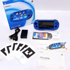 美品 PlayStation Vita PCH-1000 サファイアブルー
