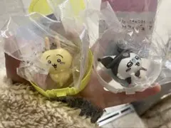 ちいかわ×サンリオキャラクターズ なりきりフィギュア　うさぎ　モモンガ