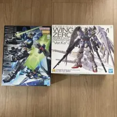 MGウイングガンダムゼロVer.Ka MG F90IIIセットのサムネイル